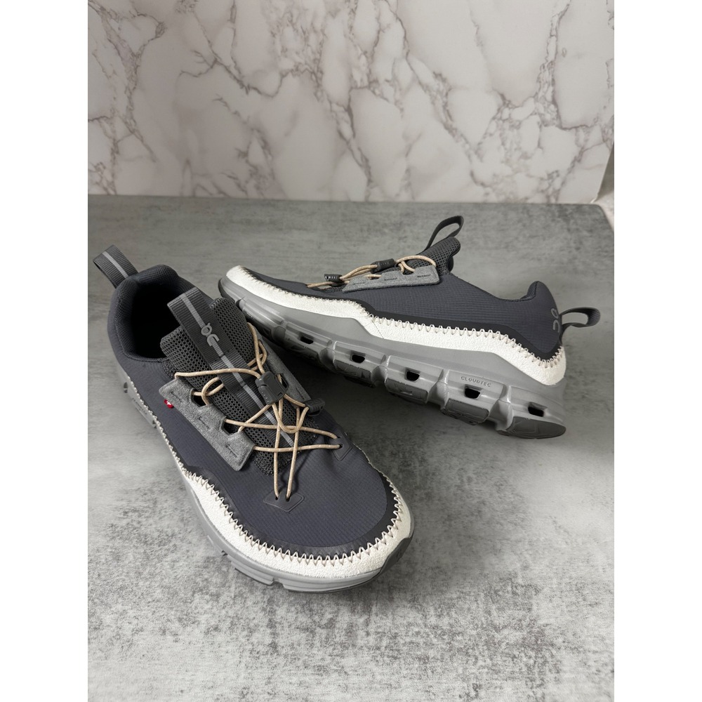 On Running Shoes Womens 9.5 Grey Cloudaway Cloudtec Speed Lace Sneakers